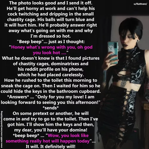 What you don't know is she already knows!