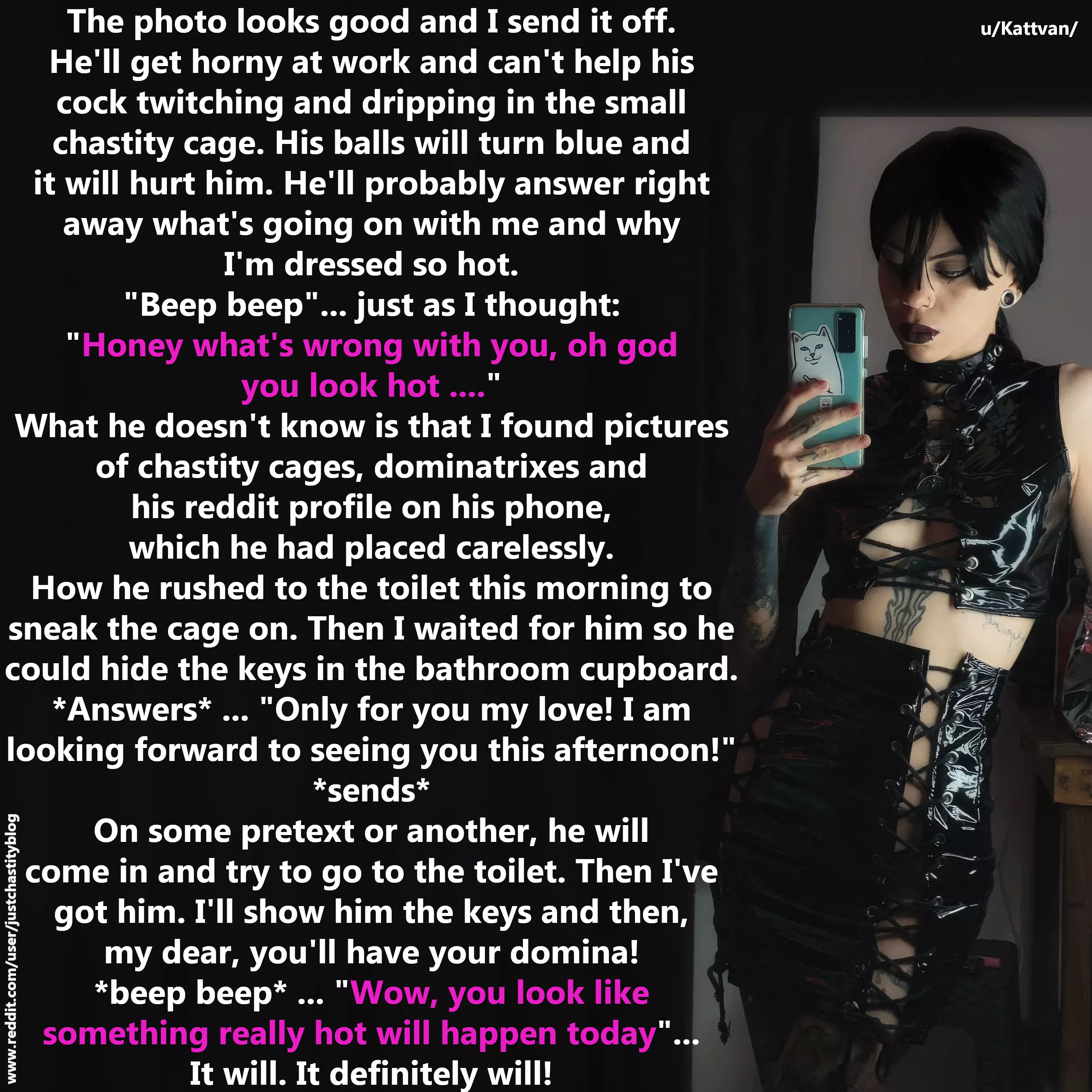 What you don't know is she already knows!