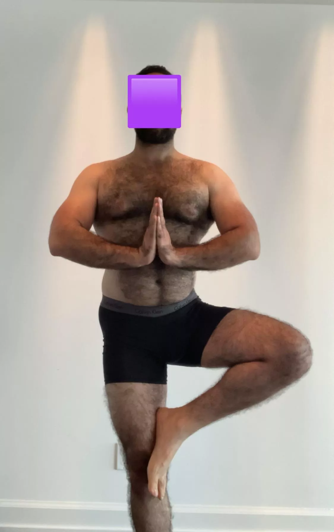 Who wants to practice some yoga with me?