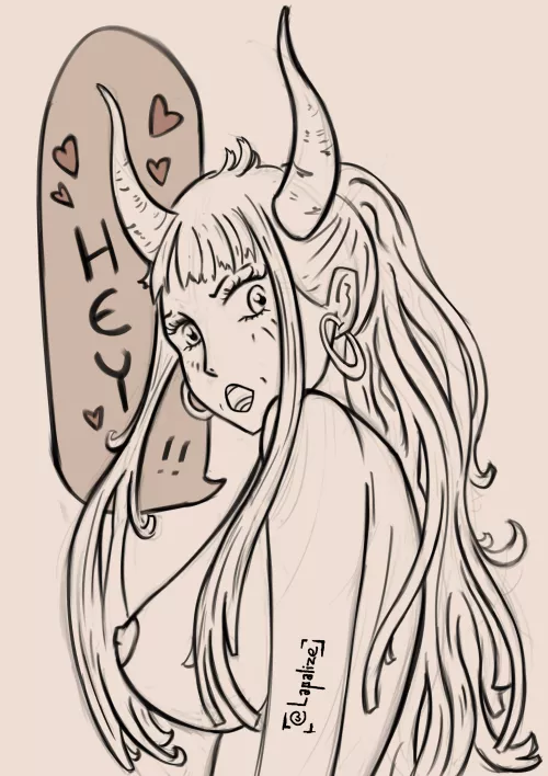 Yamato sketch by me @lapalize