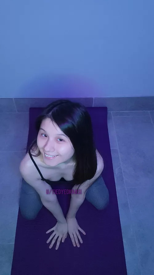 You've walked in on me doing some innocent yoga