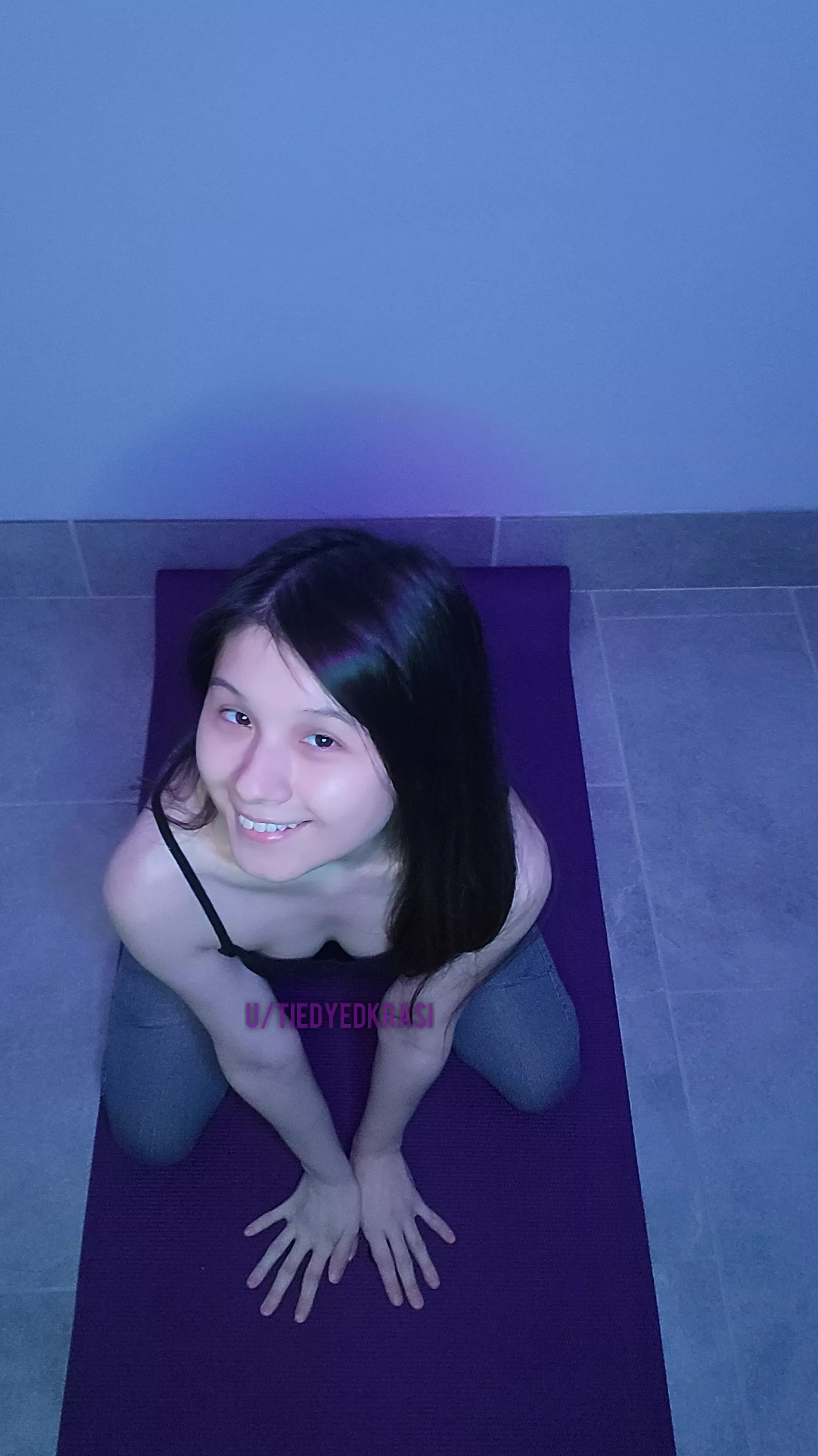 You've walked in on me doing some innocent yoga