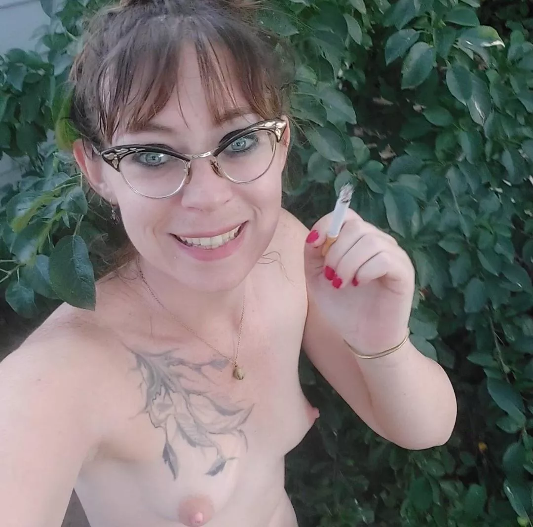 Cigarette and smile... it's my birthday 🥳