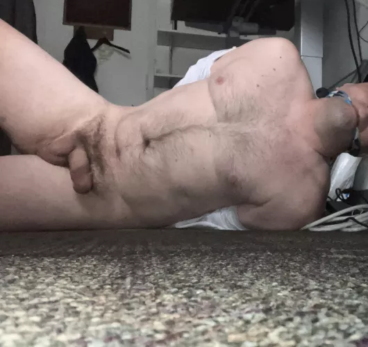 Doing as I’m told in the office. (44)