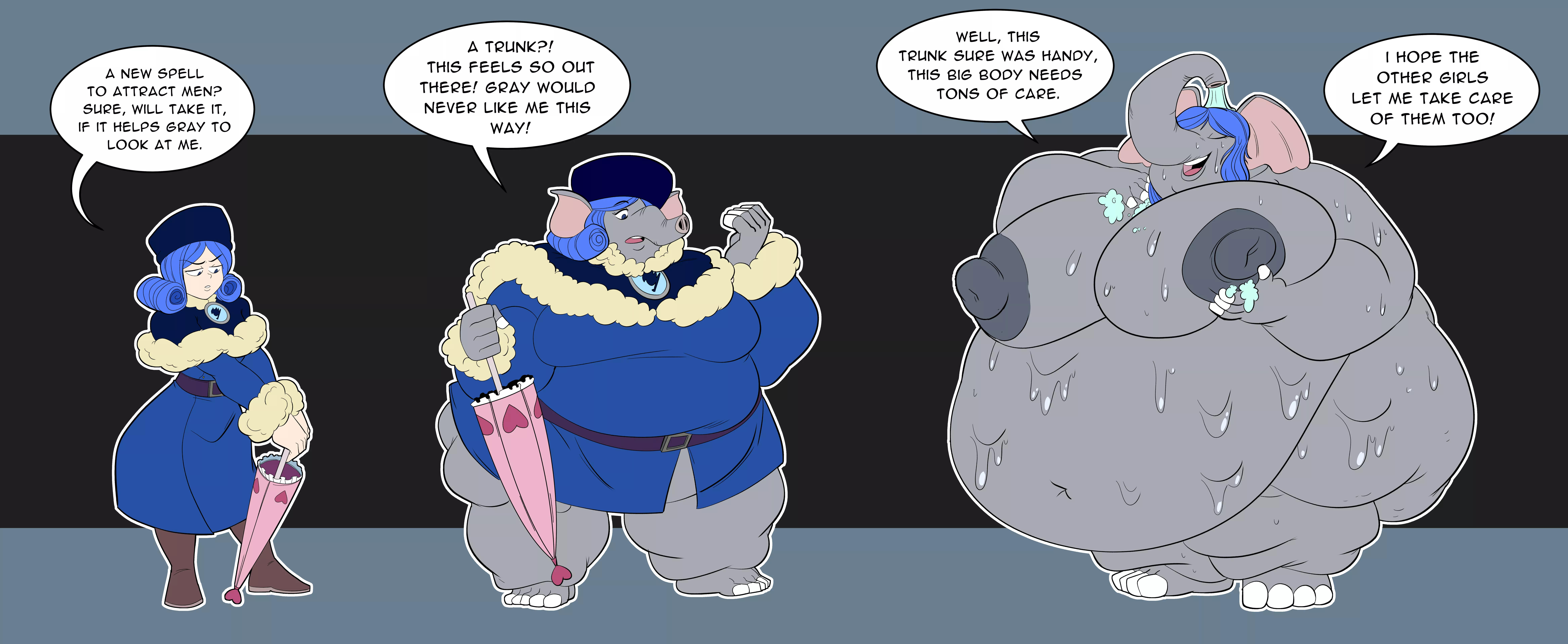 Elephant Juvia by Inks-Kinks