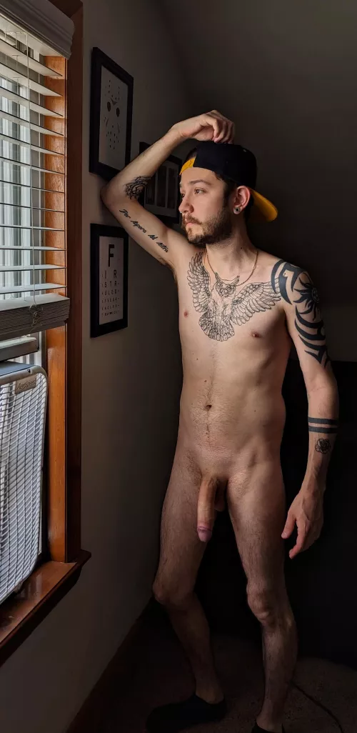 Just peering out the window 🤷‍♂️