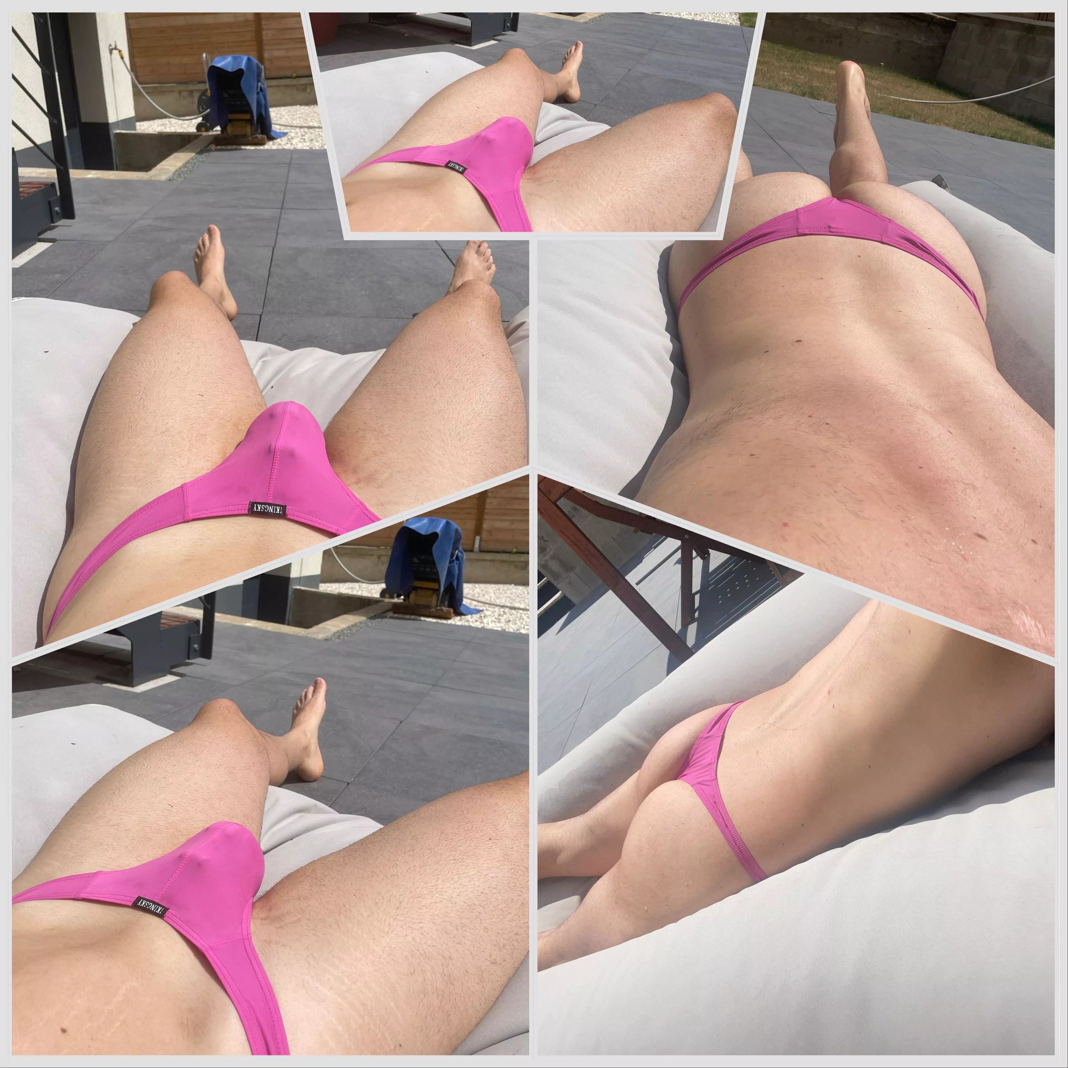 Sunbathing with an extra