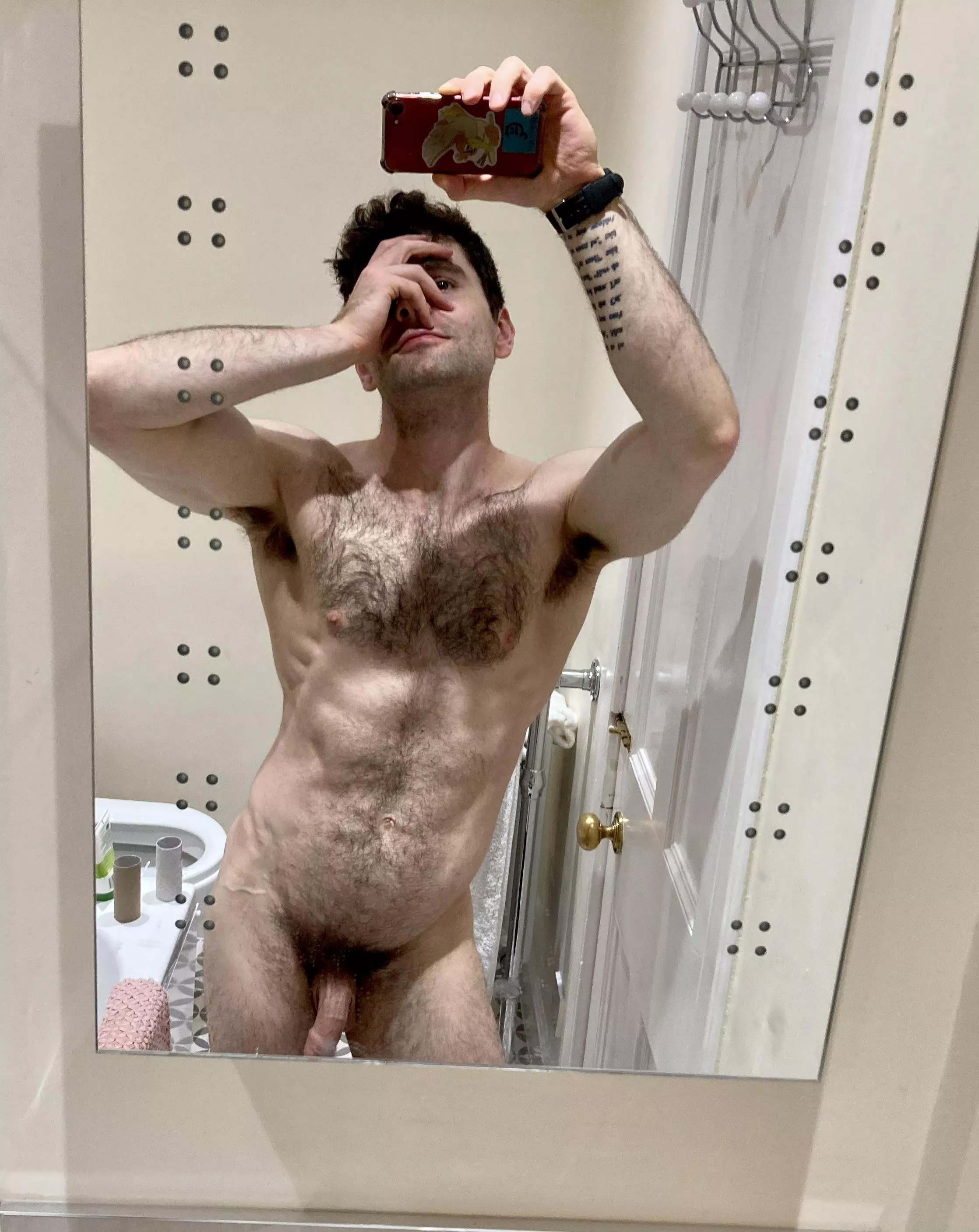 The pubic bush is starting to reach its full summer blossom