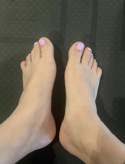 Yoga feet …. Before the workout