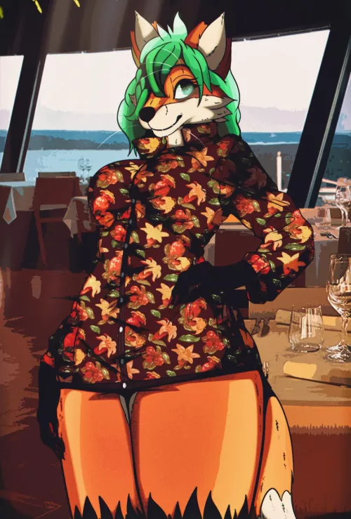 A fine day (Art by me: 0l-Fox-l0)