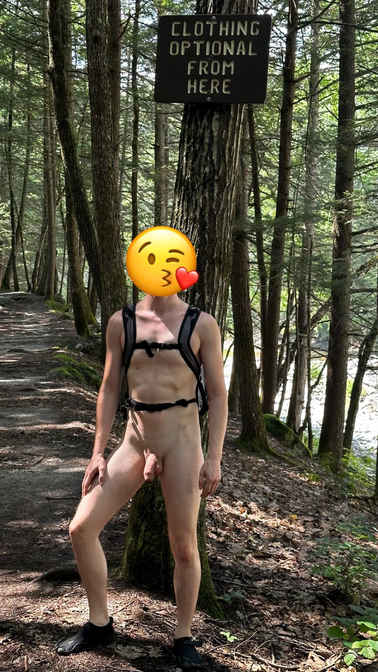 Had a great time at the nude river today! Should I post more pics from the trip?