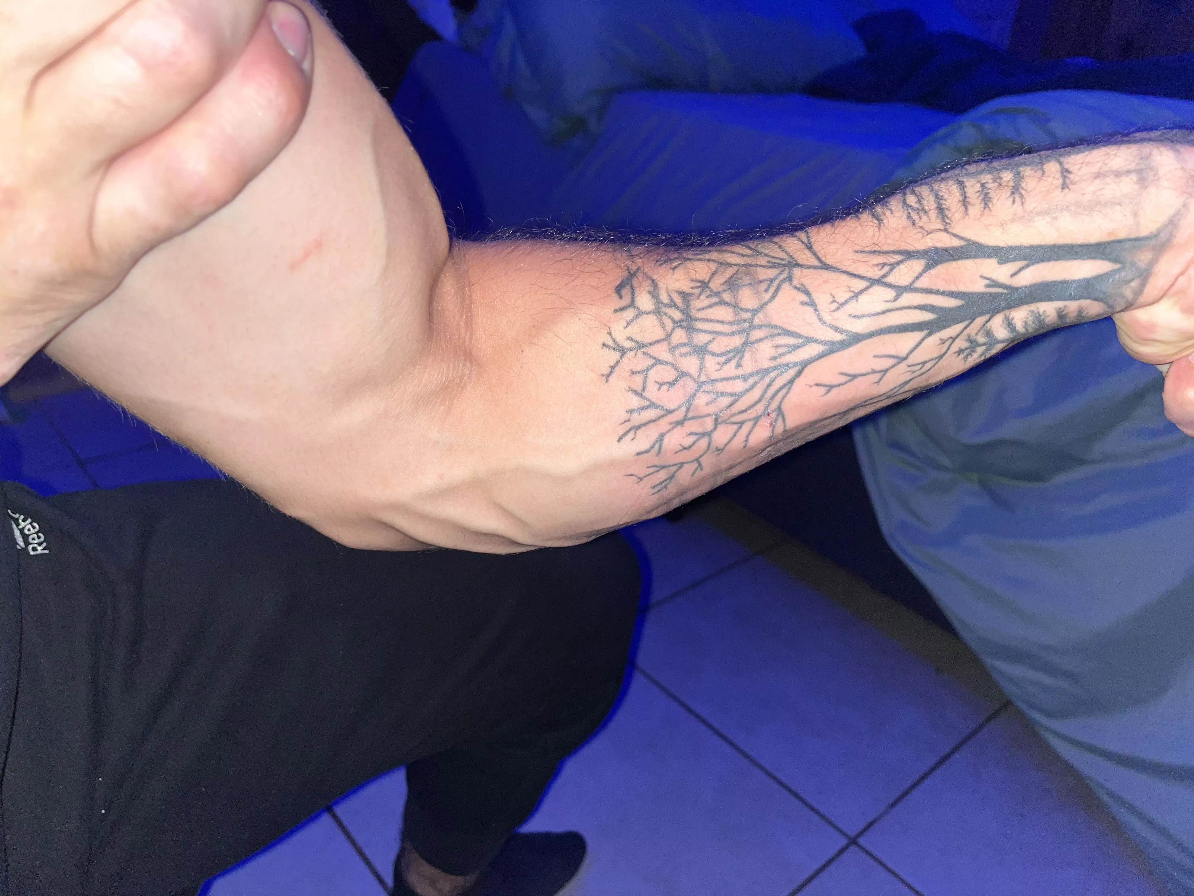 How’s the forearm pump?