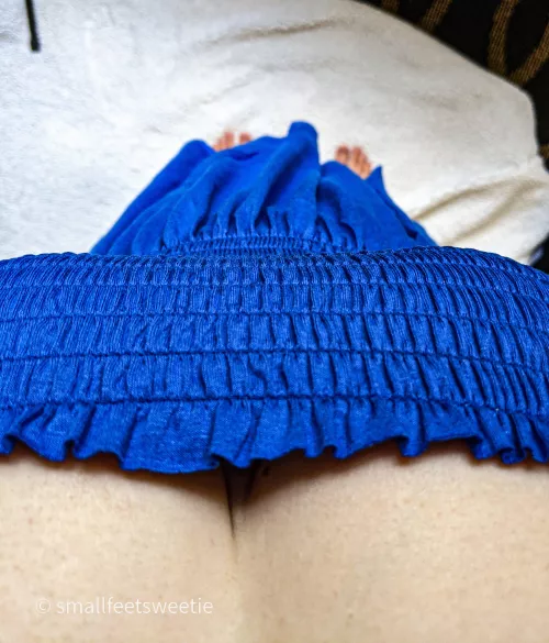 I could just slip this dress down