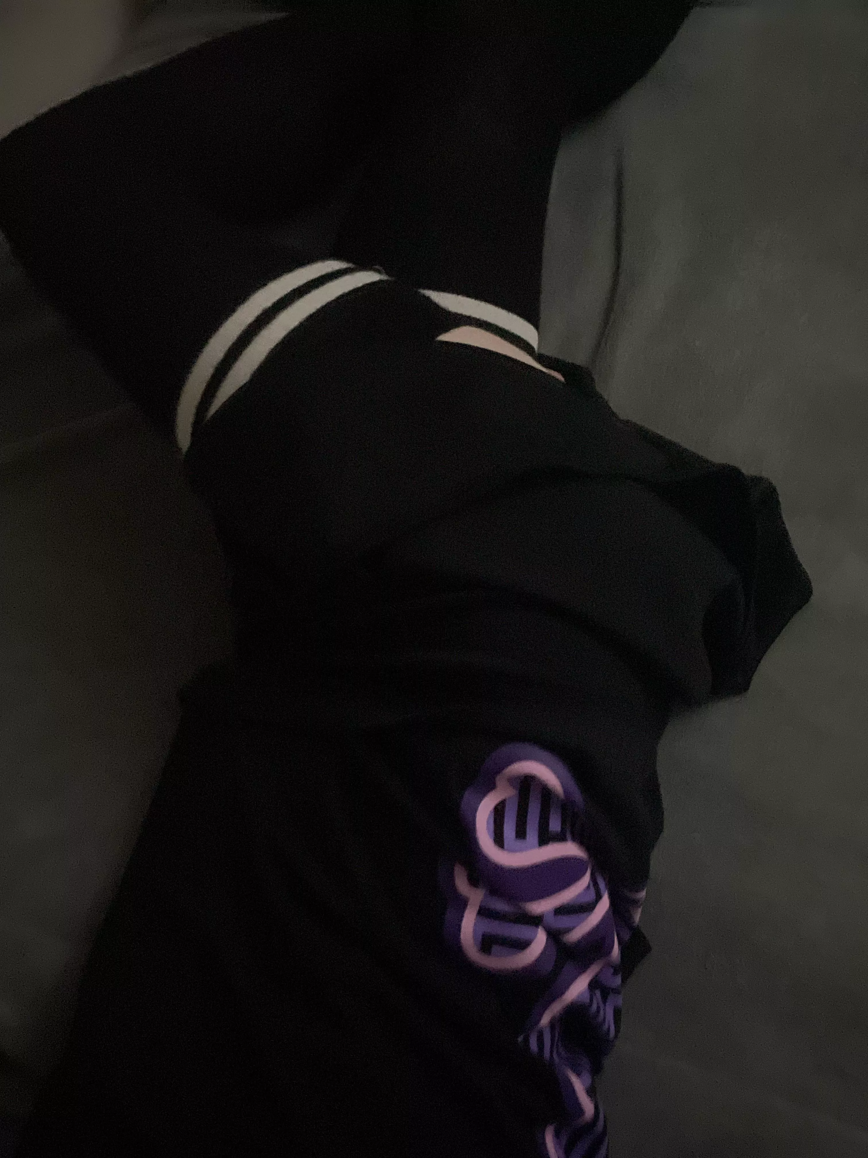 I like my cute black out fit ☺️