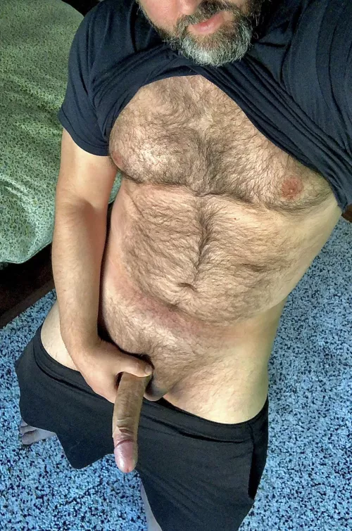 Isn’t your favourite summertime treat, a salt and pepper beard, and some big, thick meat?