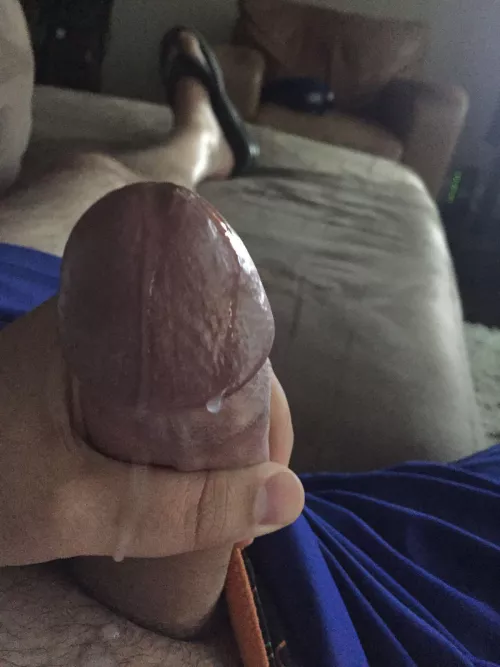 Leaking precum