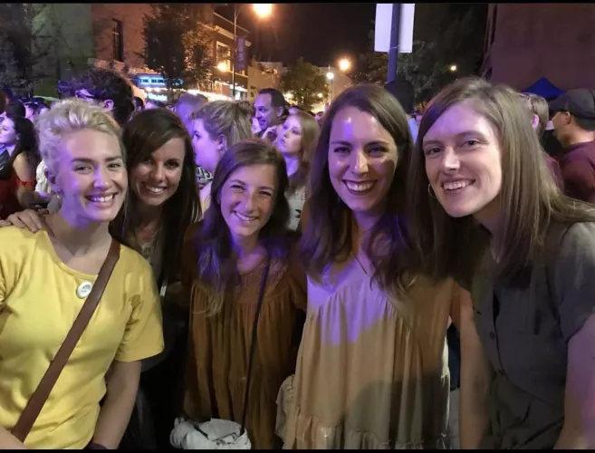 Line up these young milfs.