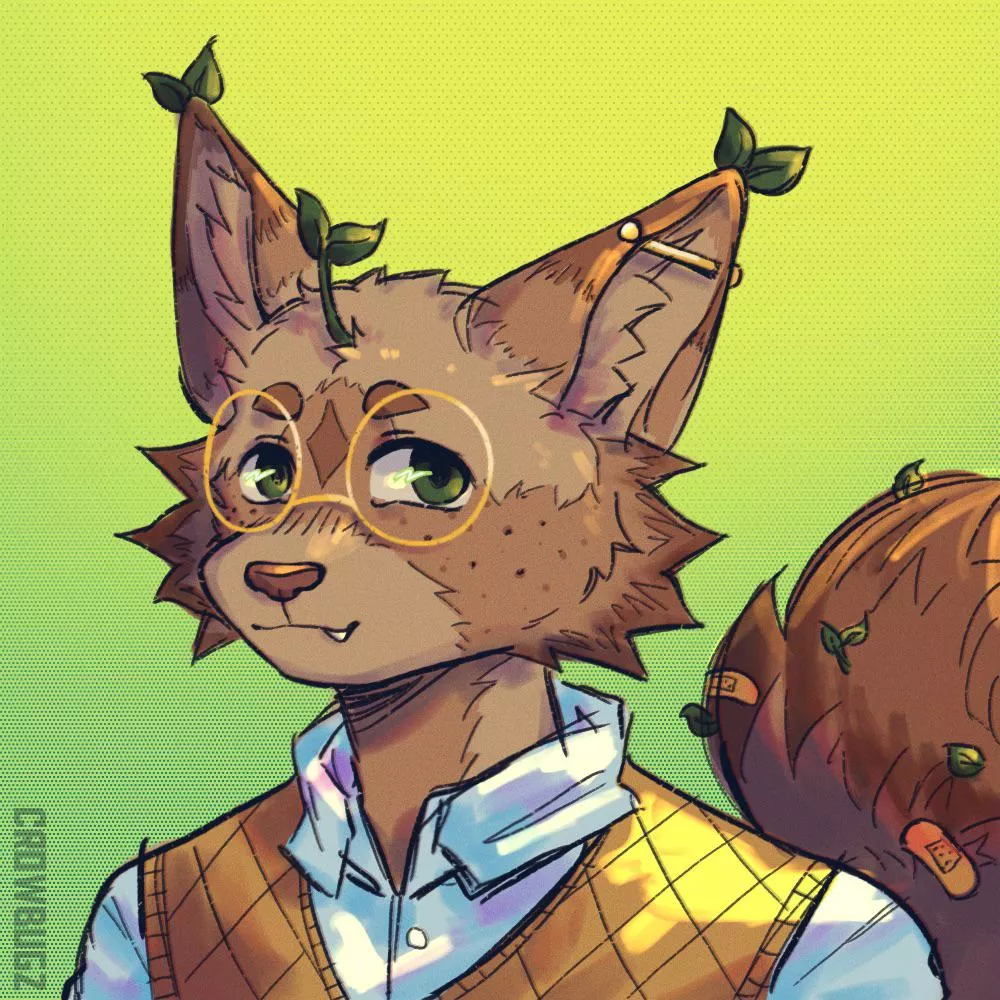 Look at this gay cat (psst, I’m doing $30 bust comms in this style, dm me!)