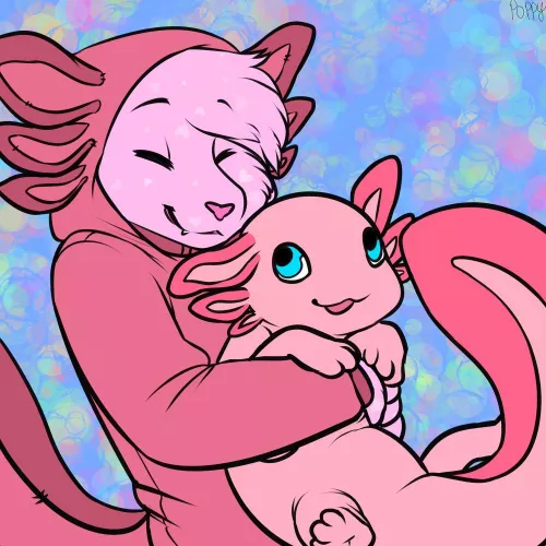 Look You’re Pink Like Me!!