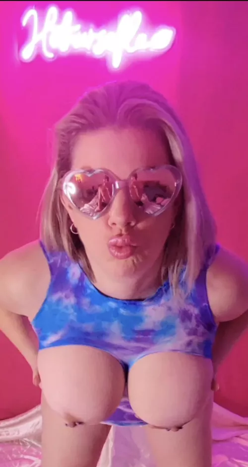 My big stuffed persed lips