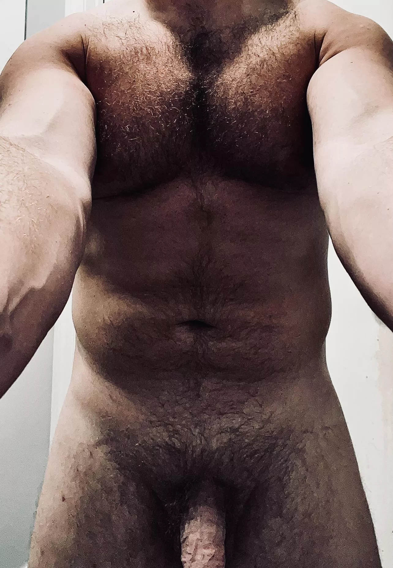 My gym buddy told me my body is virile and primal. Would u agree?