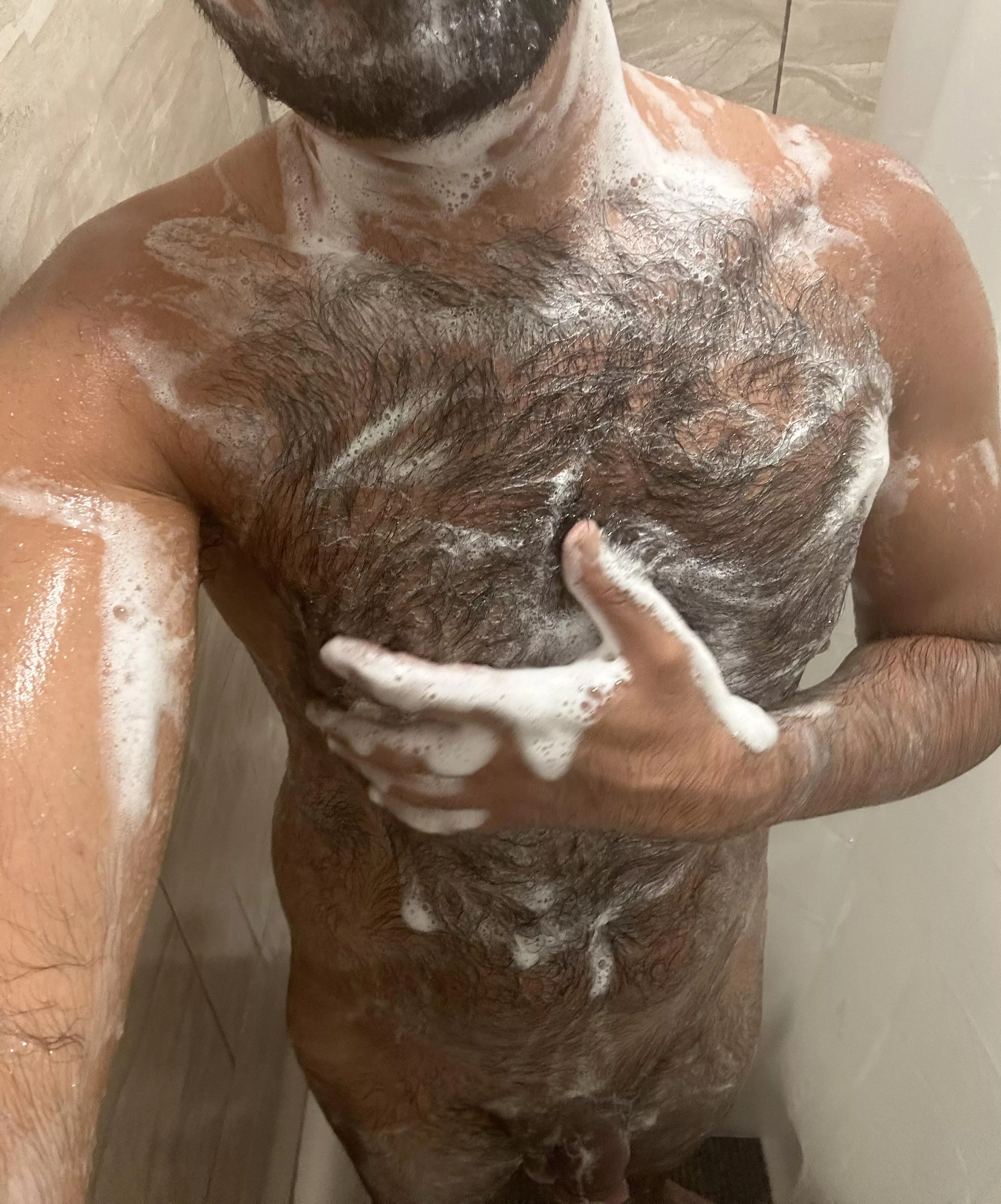 Scrub a dub dub 🧼 🫧 Did I miss a spot?