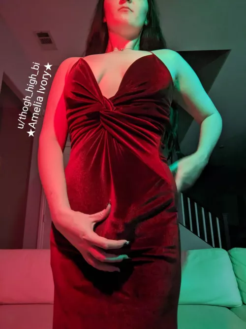 The best accessories for a floor length gown is a strap-on