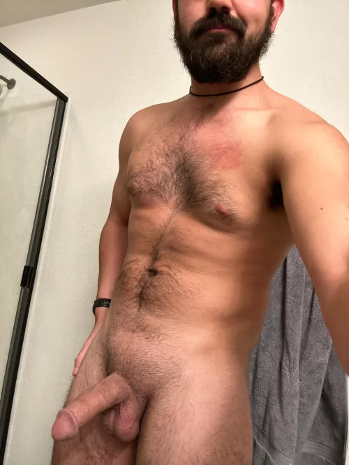 Tying to grow out my beard