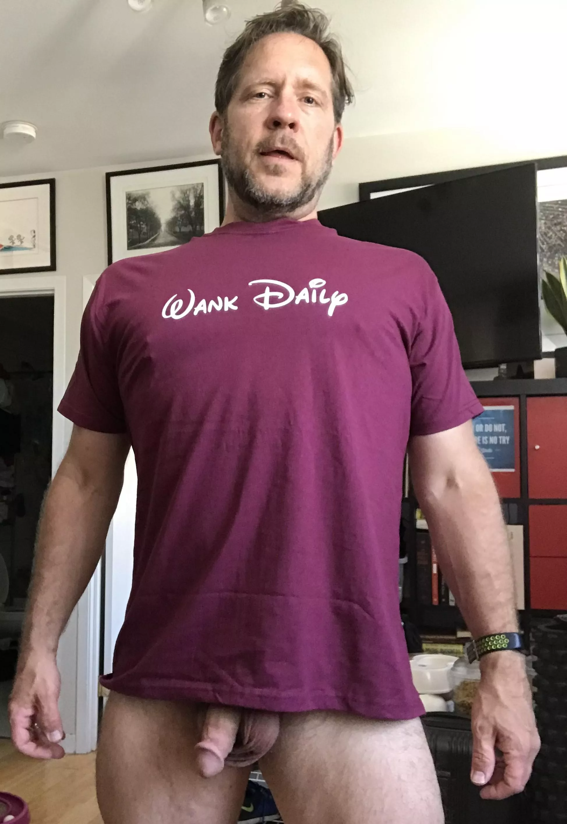 You hear the noise. You know Dad masturbates day and night. Glad you found my pic to inspire you to spread, moan, hump and otherwise feel good, masturbator.