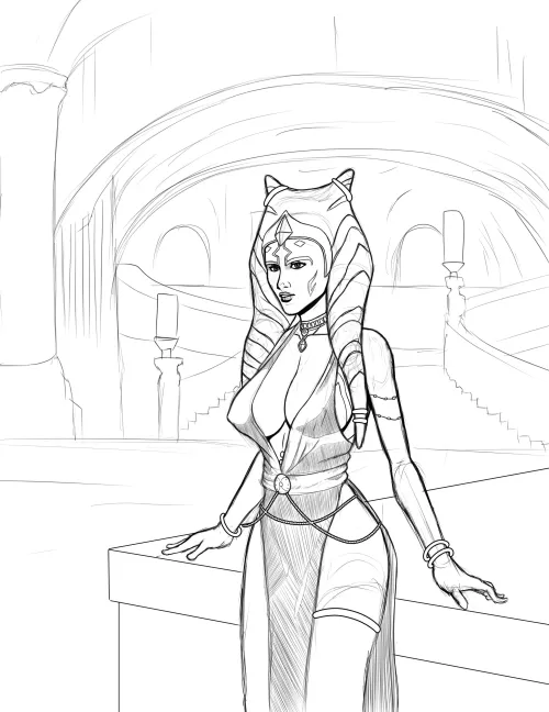 Ashoka Sketch [Lewdistrator]