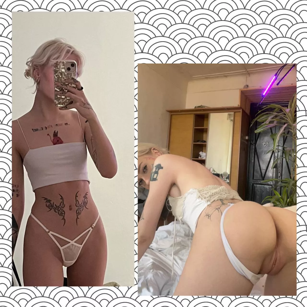 Cute or slutty punk girl be honest