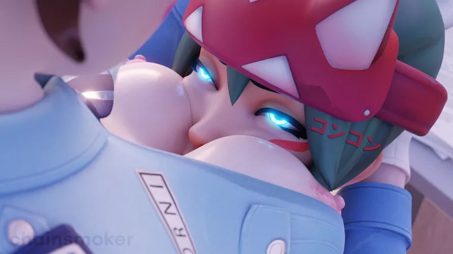 D.Va & Kiriko, (Chainsmoker)