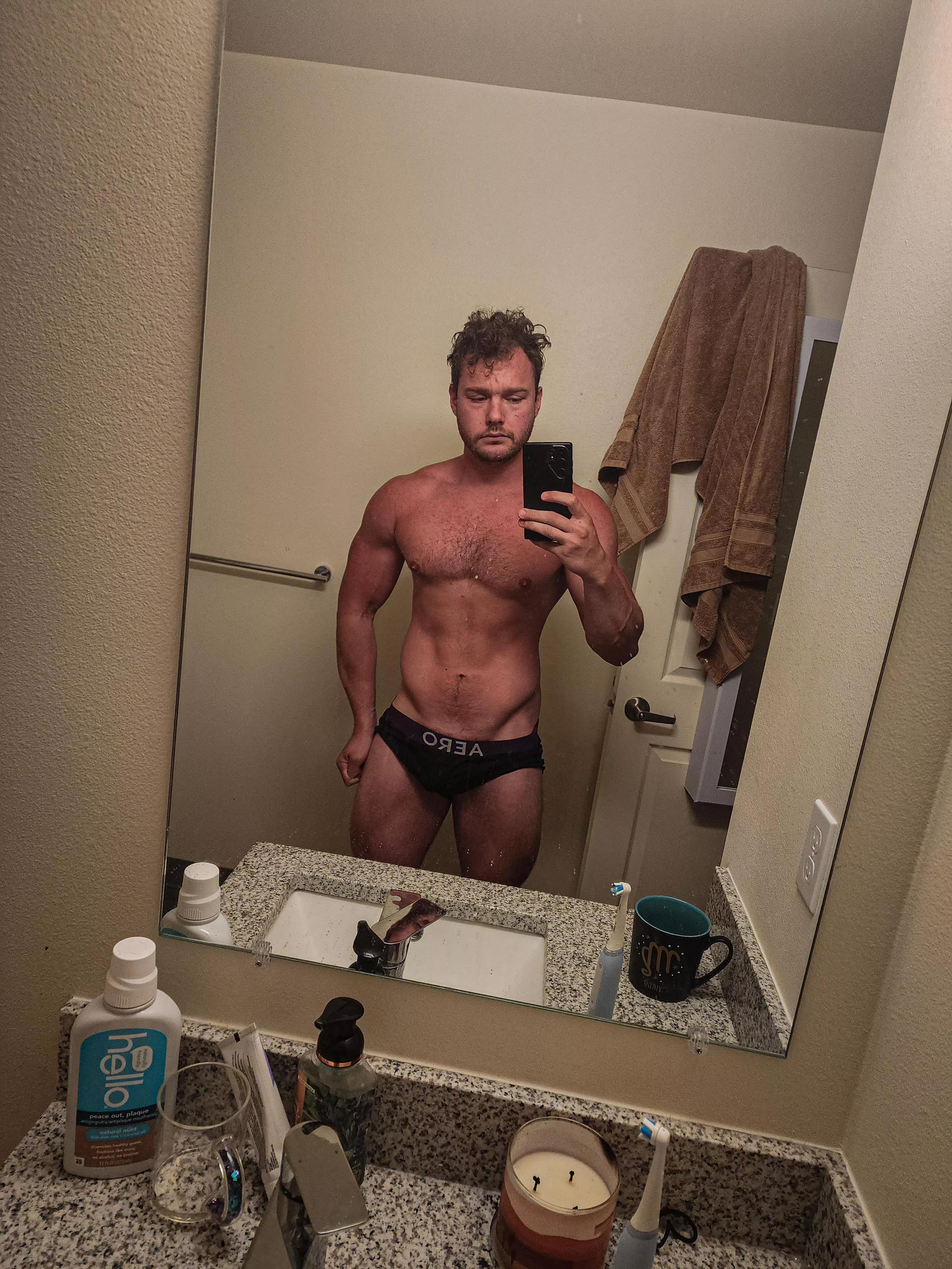 Getting used to the briefs, I think they suit me better