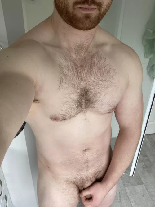 Growing out my chest hair again 😌