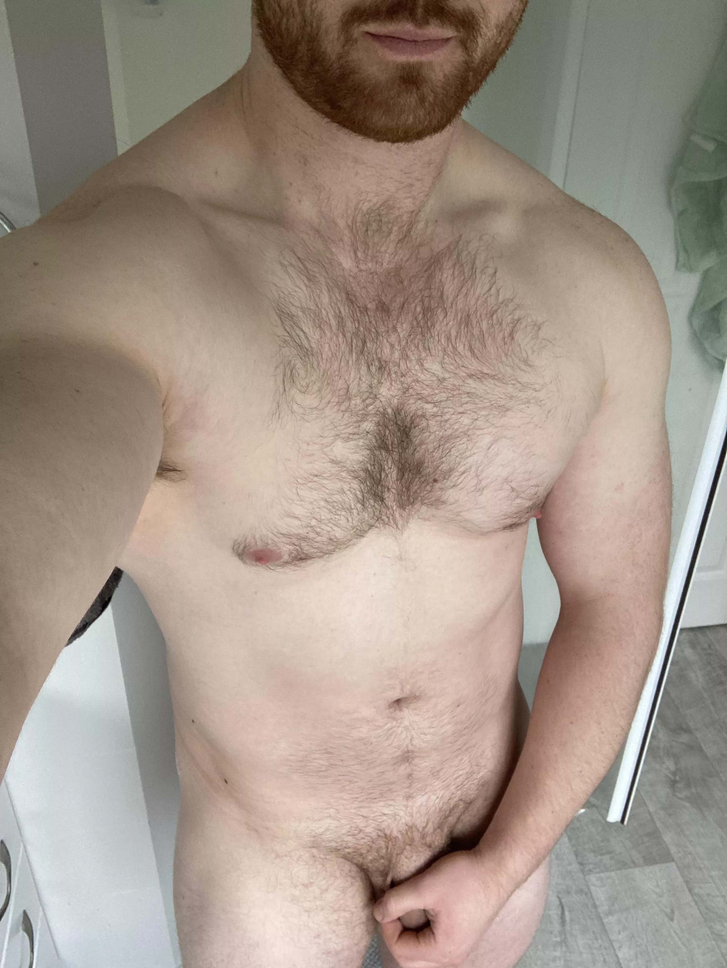 Growing out my chest hair again 😌