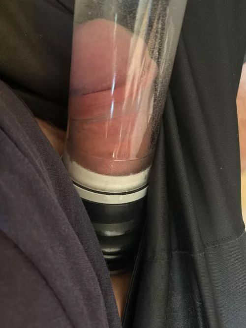 Hiding a pump sesh in my shorts while I smoke a joint - who wants a hit?