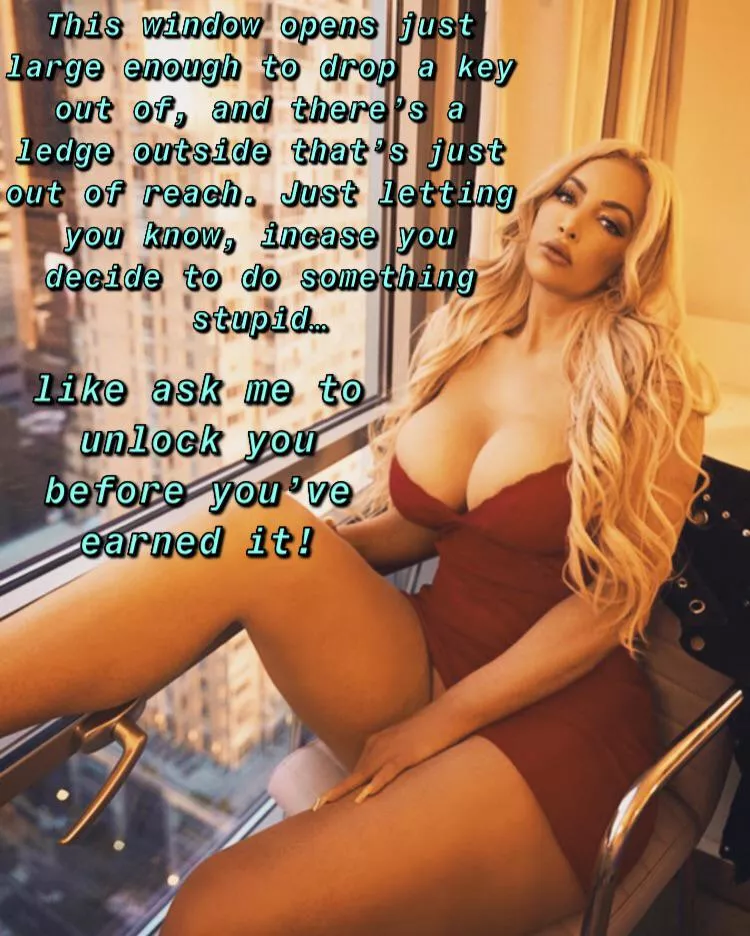 It’s not a threat, she’s just letting you know