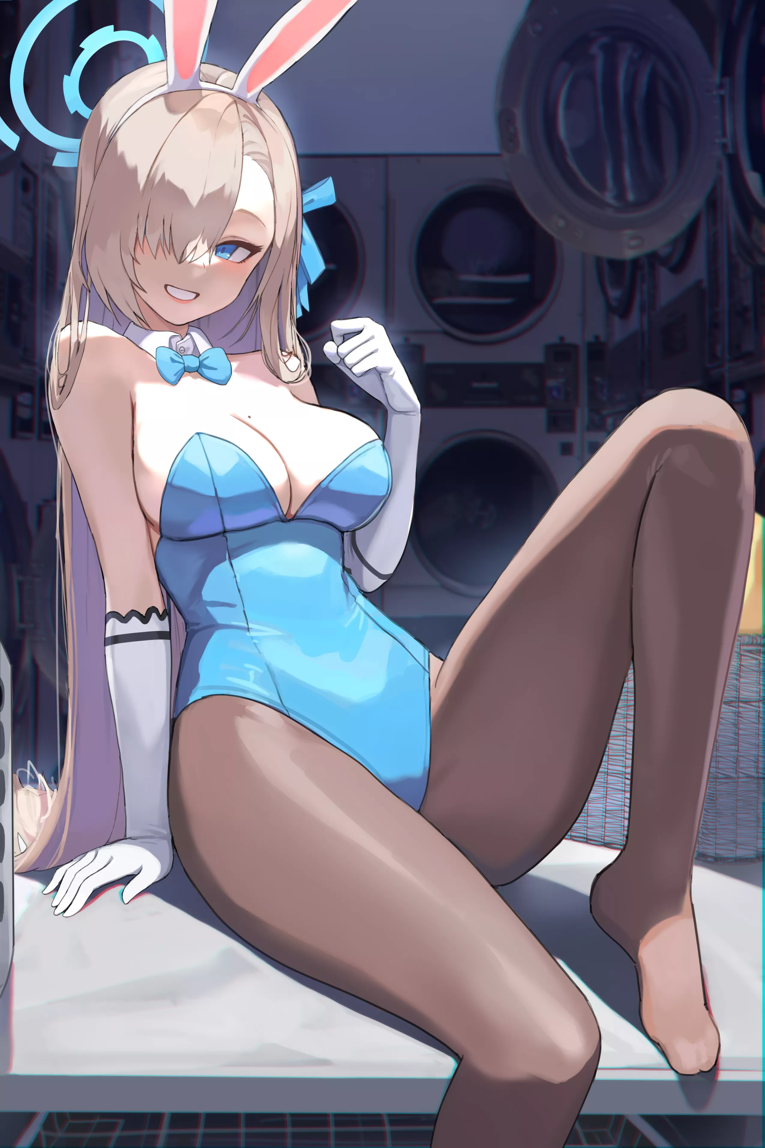 Laundromat Meetup [Blue Archive]