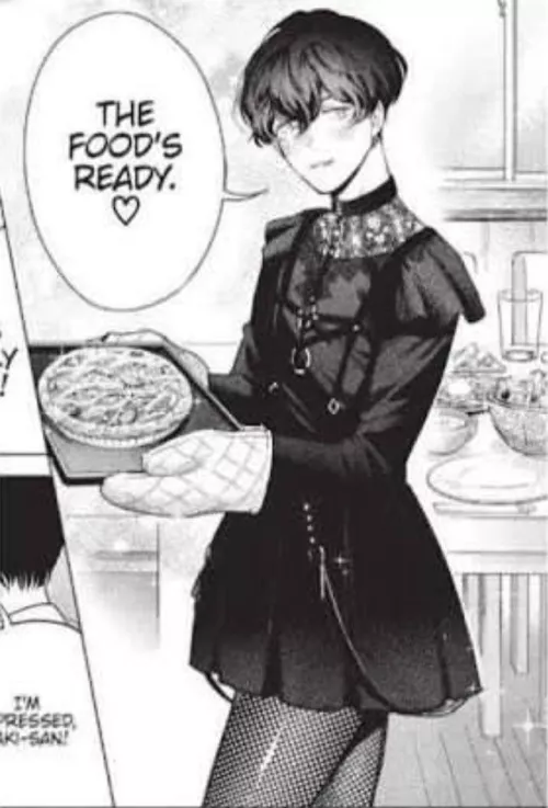 LF Mono Source: “The Food’s ready. I’m so depressed ??aki-san”, 2boys, tomgirl, yaoi