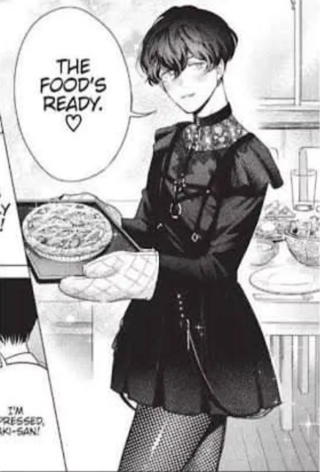 LF Mono Source: “The Food’s ready. I’m so depressed ??aki-san”, 2boys, tomgirl, yaoi