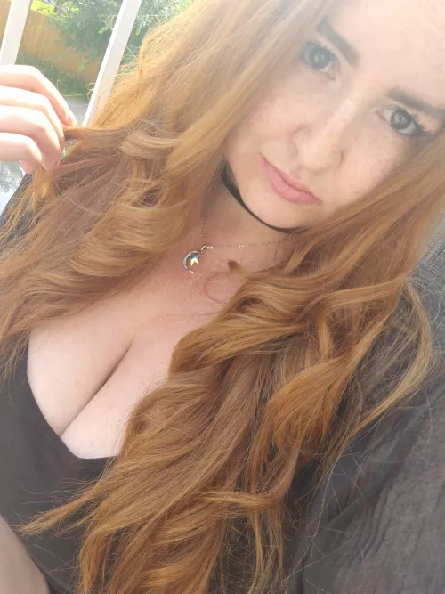 Off to lunch ❤️ braless as always 😆