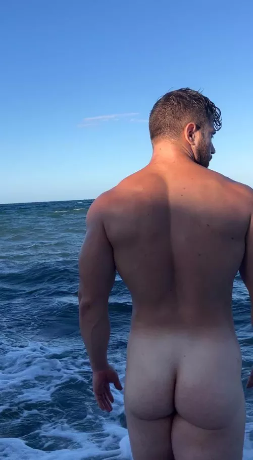 Ready for a naked swim