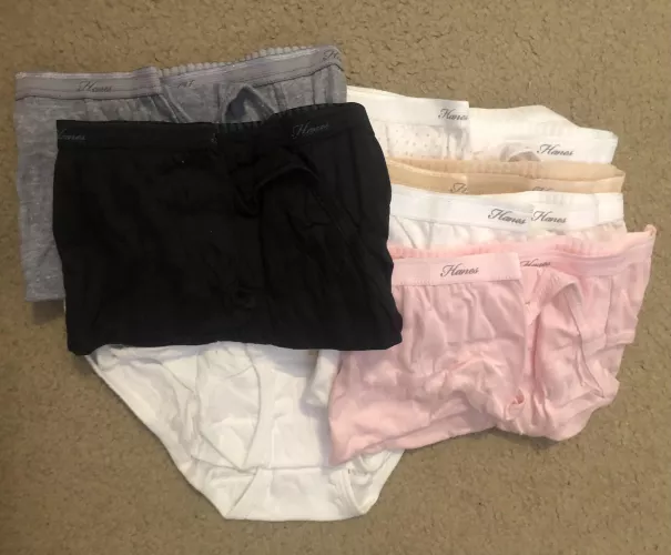 Restock o’ clock! Lol, if the Hanes high cut cotton panties! Can’t wait to get these dirty [selling] [usa]