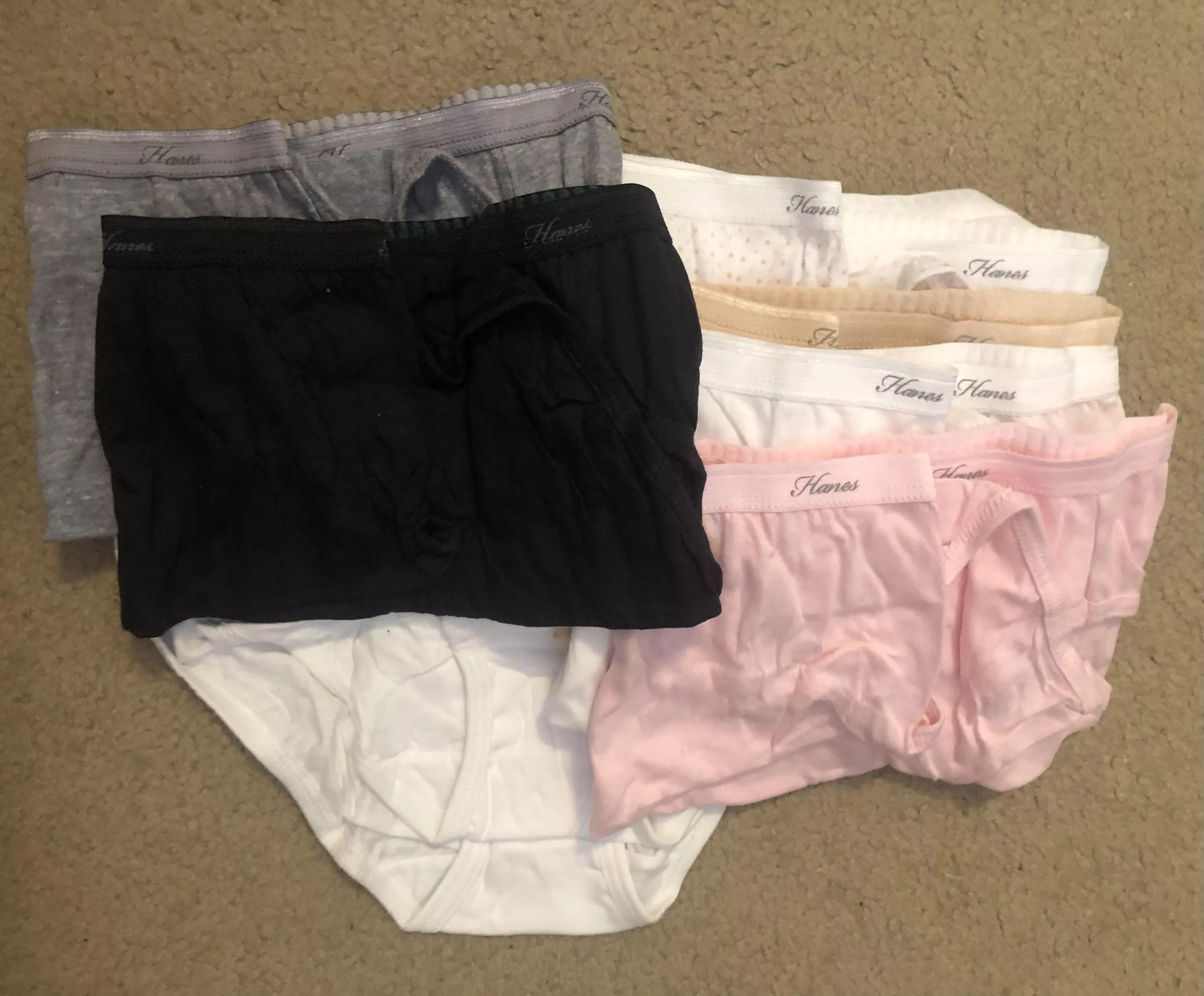 Restock o’ clock! Lol, if the Hanes high cut cotton panties! Can’t wait to get these dirty [selling] [usa]