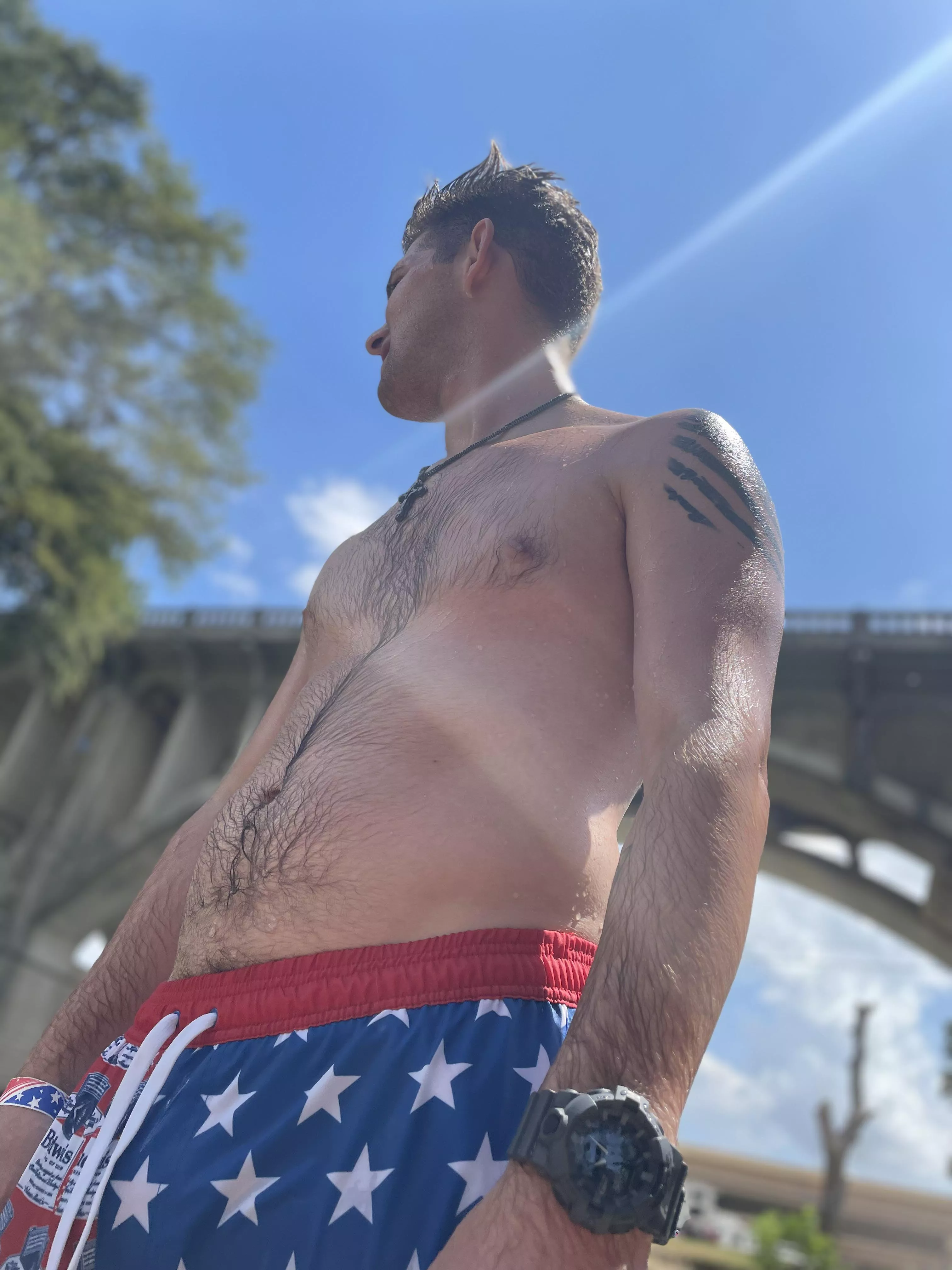 Someone say chest hair?