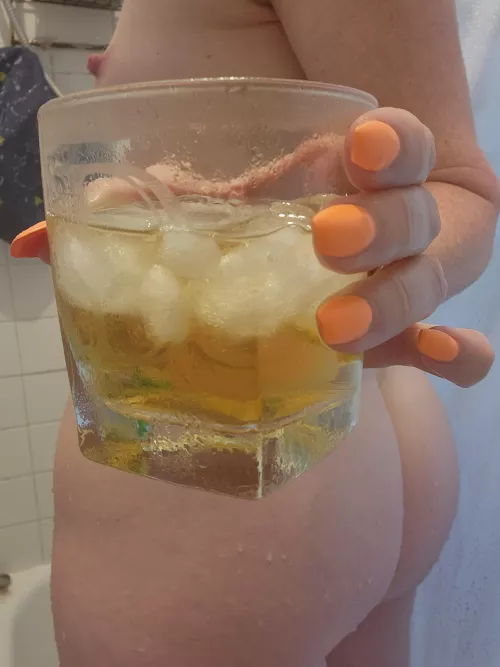 When mama brings the whiskey into the shower, you know it's going to be a good night.