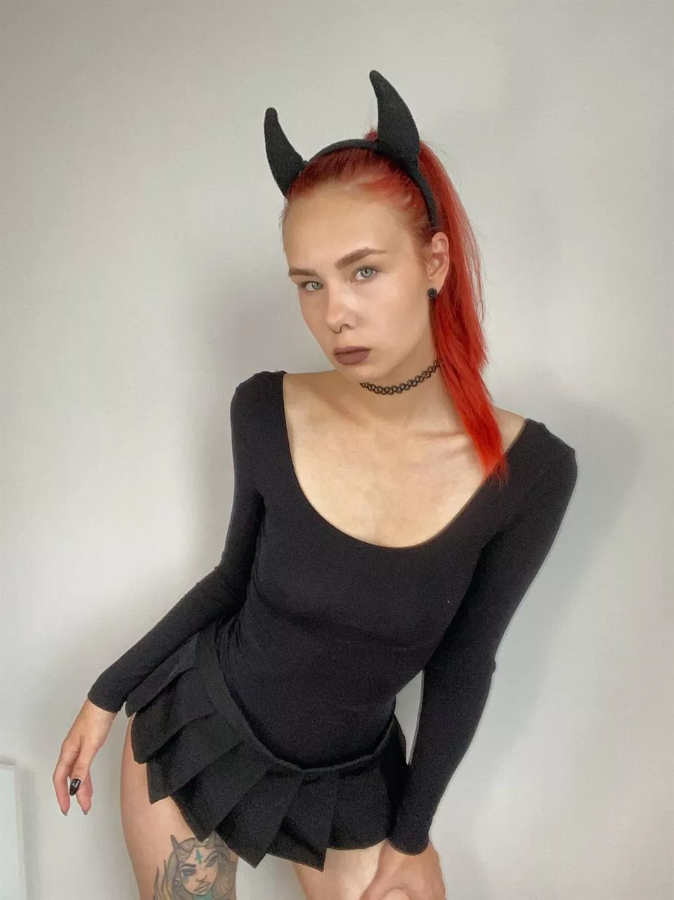 A sexy demon
