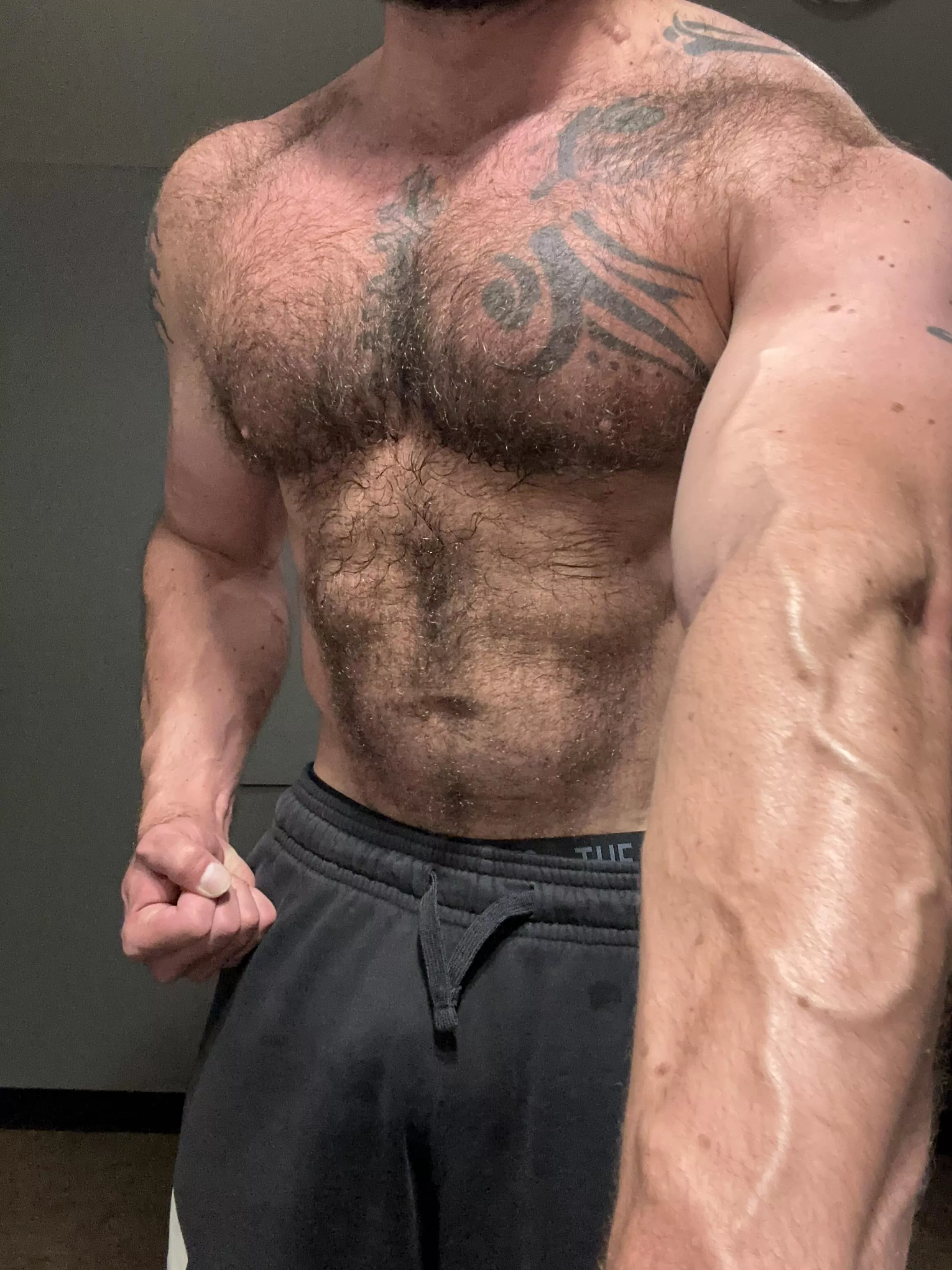 And now I have you by the back of you head