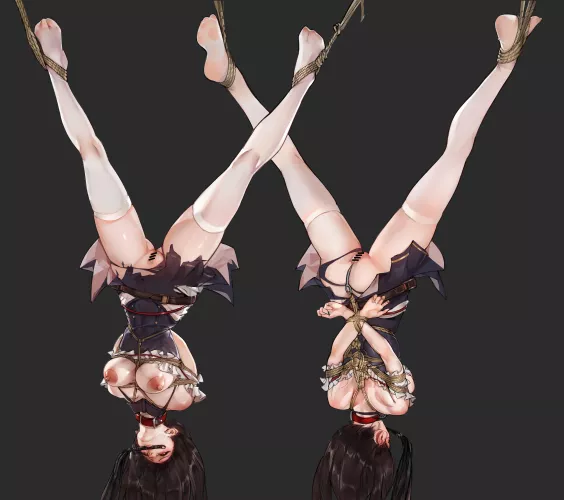 Anyone a fan of suspension Bondage? (Sauce Gdhs)