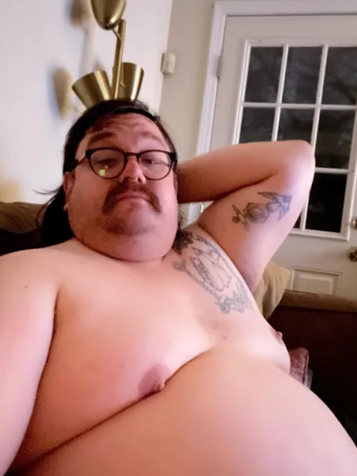 Briefs are hidden but I’m just trying to get a feeling for this sort of posting. Hello from an non-binary butch/bear.